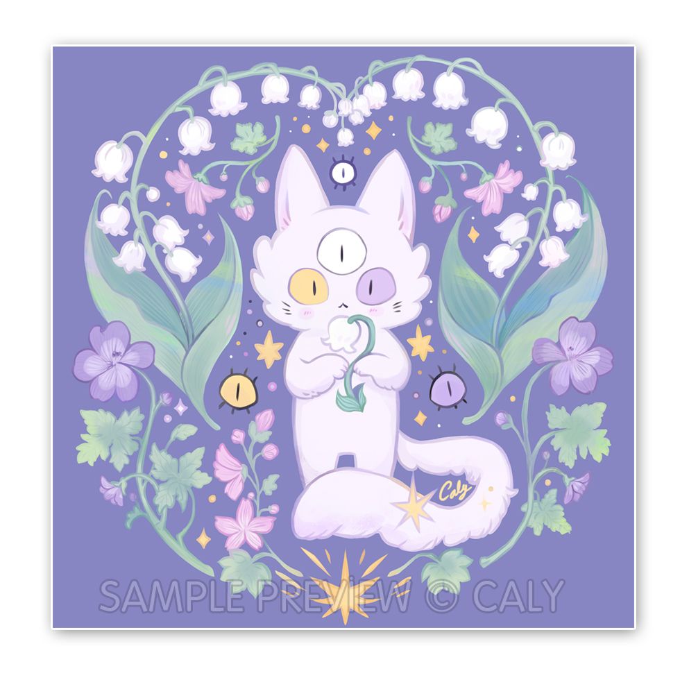 Carte illustrée • Beltane