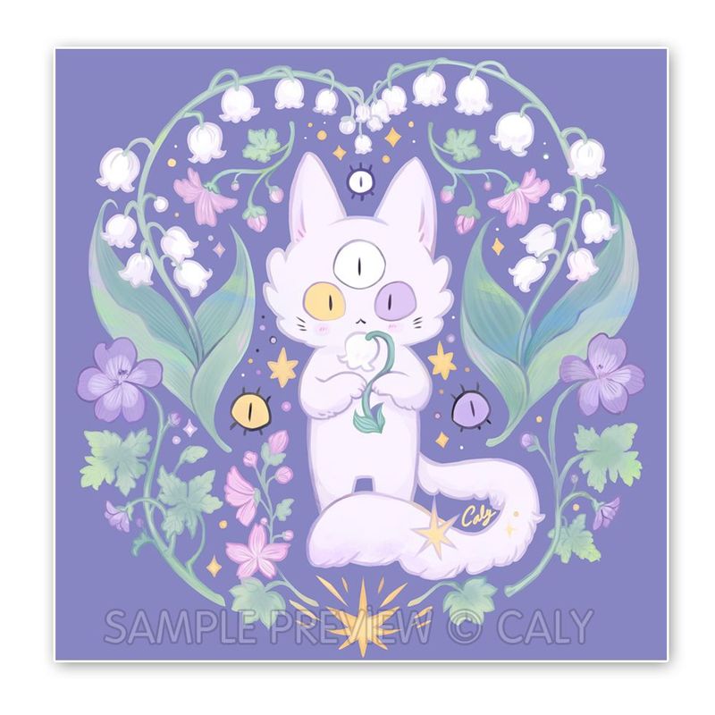 Carte illustrée • Beltane