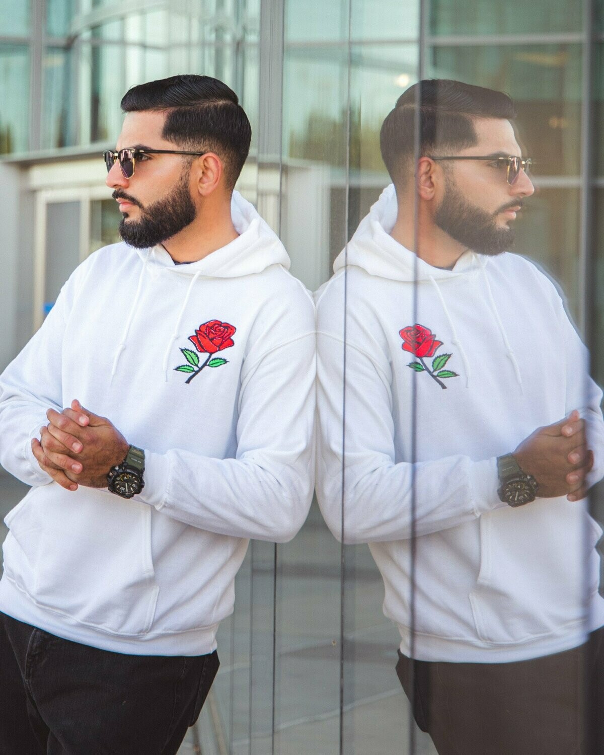 Male  edition  'Beauty of a Rose' White