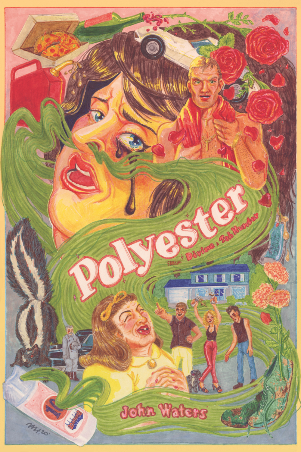 POLYESTER Poster - Mike Hooves