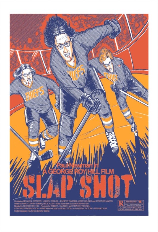 SLAPSHOT Poster - Guy Parsons