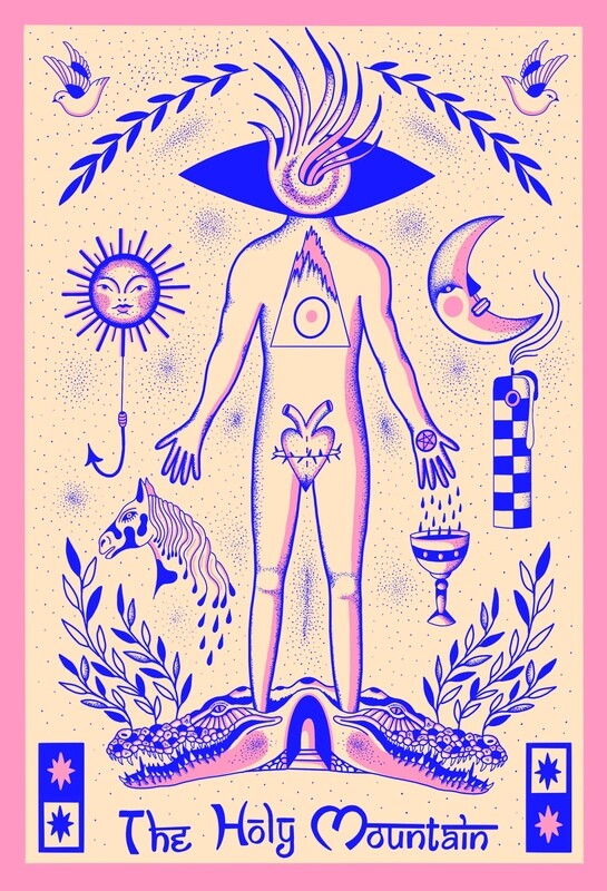 THE HOLY MOUNTAIN Poster by Brieanne Mikuska