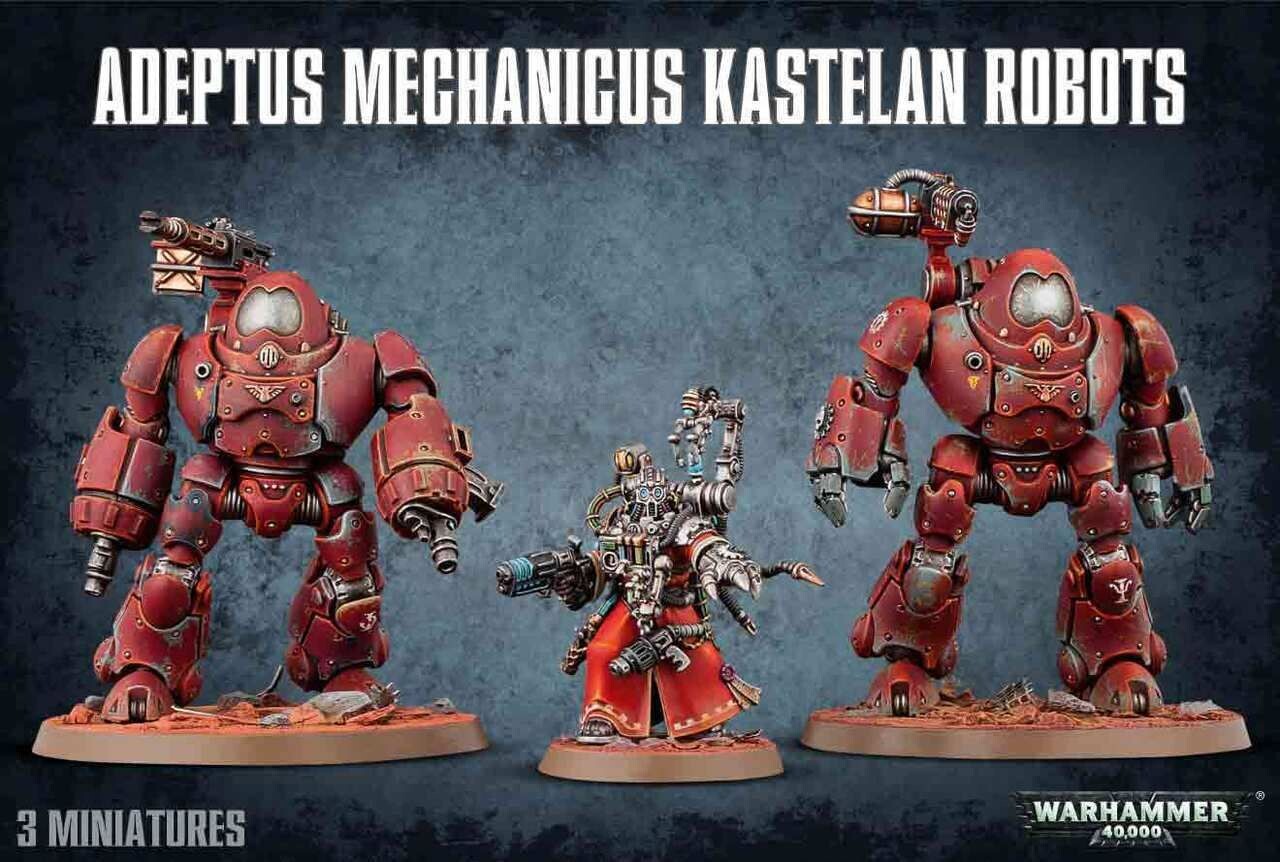 Warhammer 40k Adeptus Mechanicus Kastenlan Robots