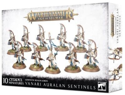 Warhammer AoS lumineth Realmlords: Vanari Auralan Sentinels