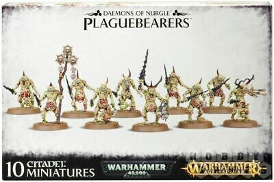 Warhammer 40k AoS Daemons of Nurgle Plaguebearers