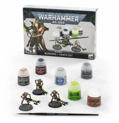 Warhammer 40k Necrons Warriors + Paints Set