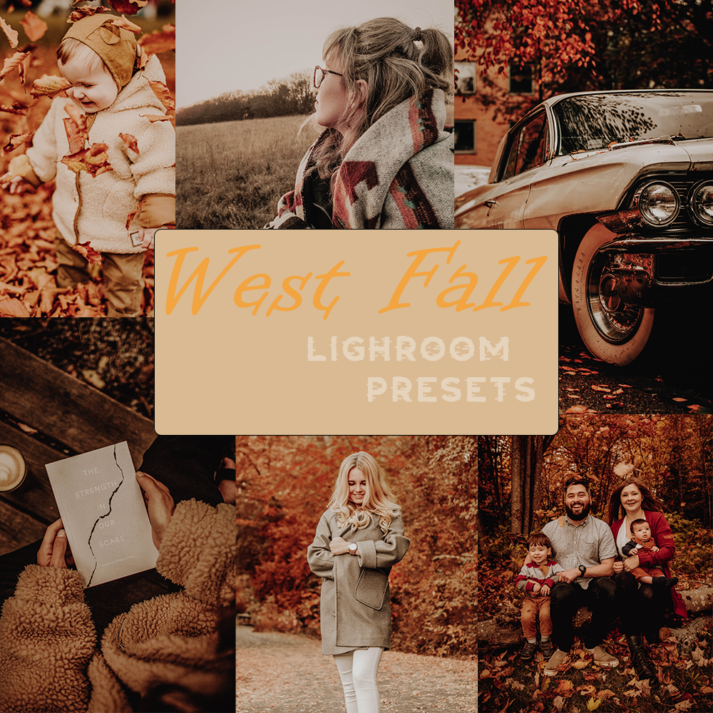 West Fall lightroom presets (Mobile and Desktop)