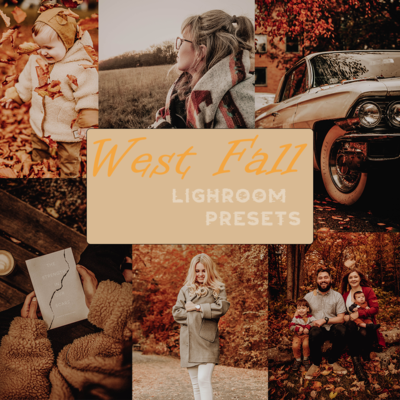 West Fall lightroom presets (Mobile and Desktop)