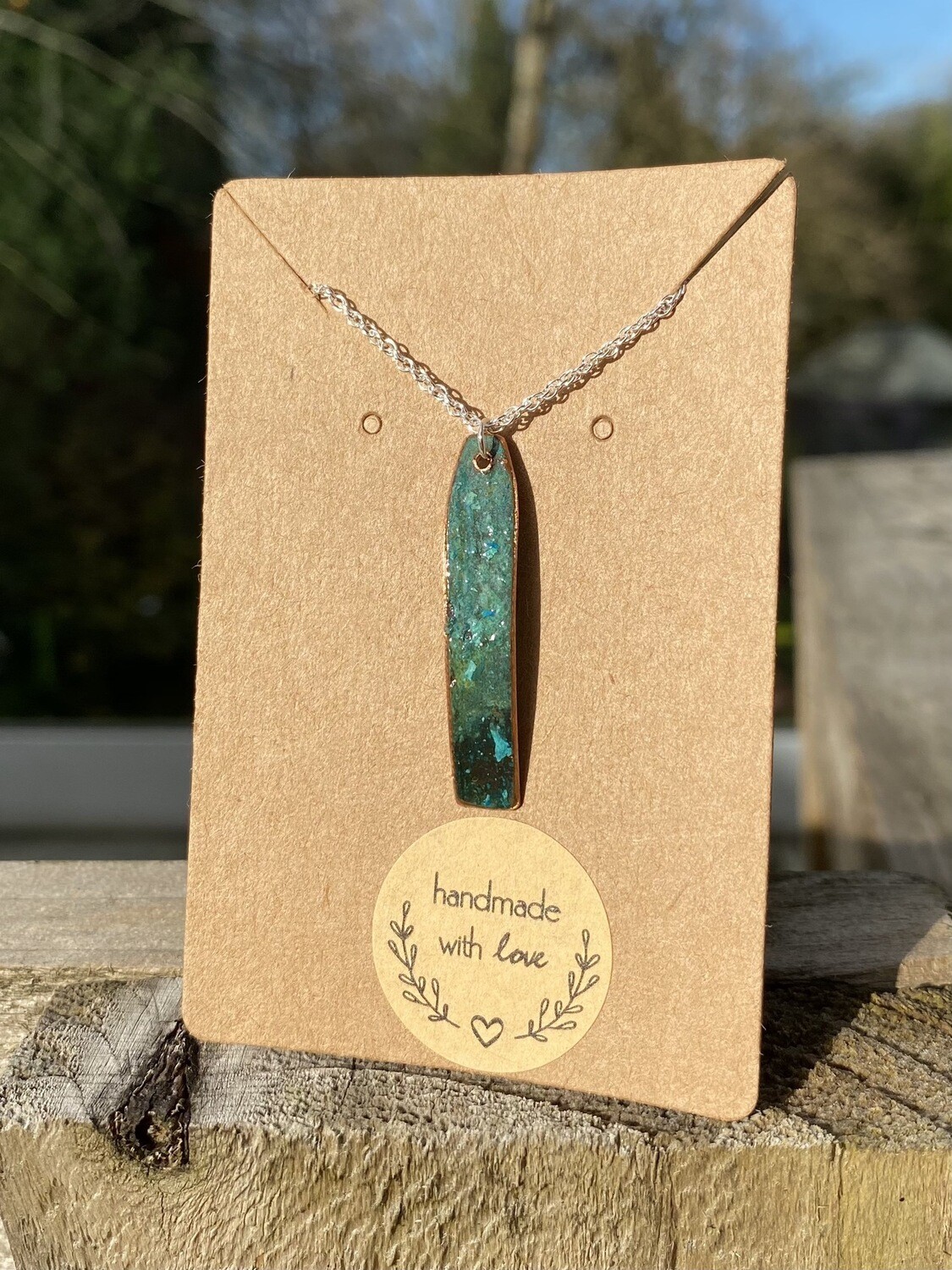 Long Copper Necklace