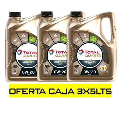 TOTAL QUARTZ INEO XTRA FIRST 0W20 3x5L
