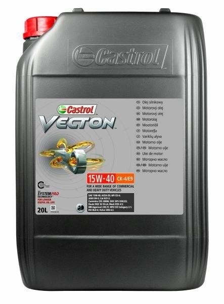 CASTROL VECTON 15W40 CK-4/E9 20L