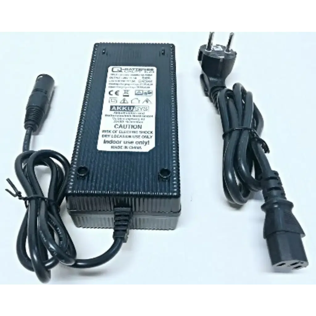 Cargador baterías de plomo ácido, AGM y Gel 24V 5A con conector XLR