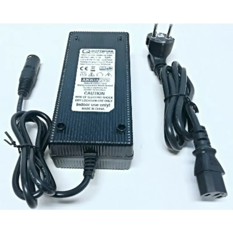 Cargador baterías de plomo ácido, AGM y Gel 24V 5A con conector XLR