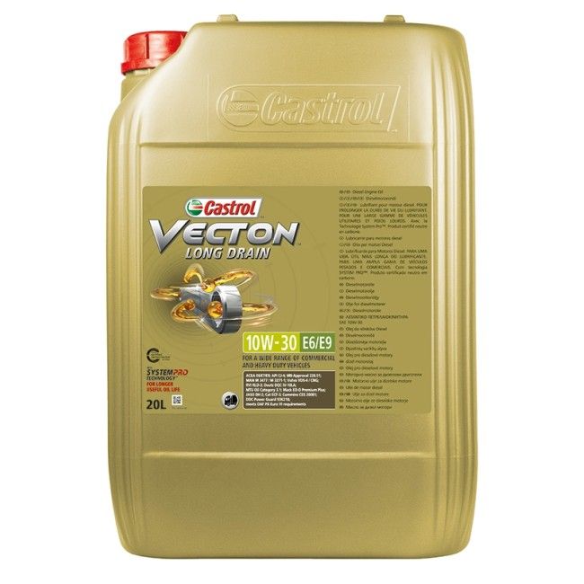 CASTROL VECTON L DRAIN 10W30 E6/E9 20L