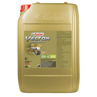 CASTROL VECTON LONG DRAIN 10W40 E6/E9 20LTS.