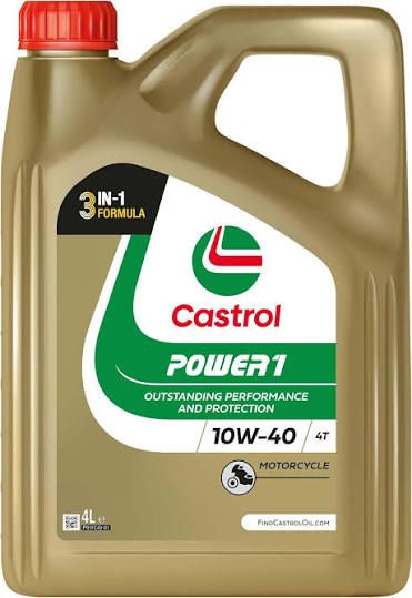 CASTROL POWER 1 4T 10W40 4 LTS. CASTROL POWER 1 4T 10W40 4 LTS.