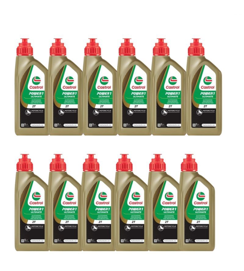 CASTROL POWER 1 ULTIMATE 2T 12X1 LT CASTROL POWER 1 ULTIMATE 2T 12X1 LT