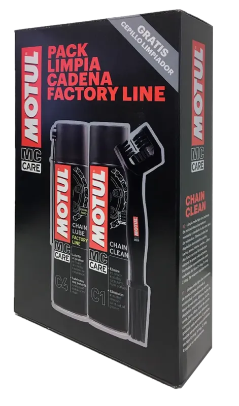 MOTUL PACK LIMPIA CADENA FACTORY LINE (C1+C4)