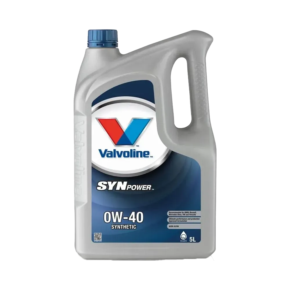 VALVOLINE SYNPOWER 0W40 A3/B4 5L