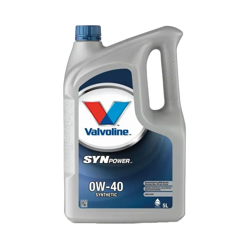 VALVOLINE SYNPOWER 0W40 A3/B4 5L