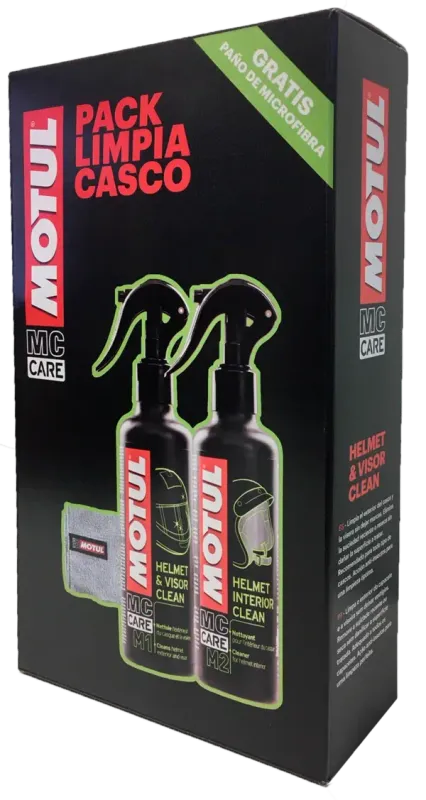 MOTUL PACK LIMPIA CASCOS (M1 + M2)