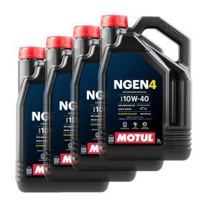 PACK DE 4 TOTAL MOTUL NGEN 4 10W40 5 LTS