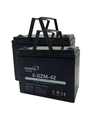 PACK 2 BATERIAS AGM 12v 42ah Ciclo Profundo PACK 2 BATERIAS AGM 12v 42ah Ciclo Profundo