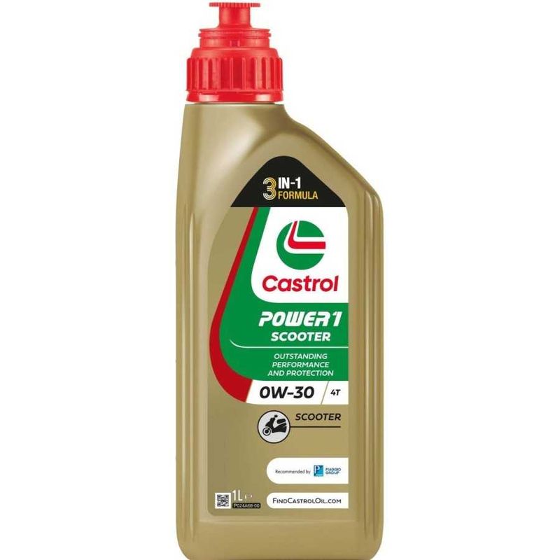 CASTROL POWER 1 0W30 SCOOTER 1L (PIAGGIO)