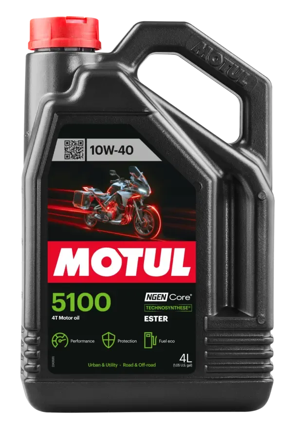 MOTUL 5100 10W-40 4T 4L MOTUL 5100 10W-40 4T 4L