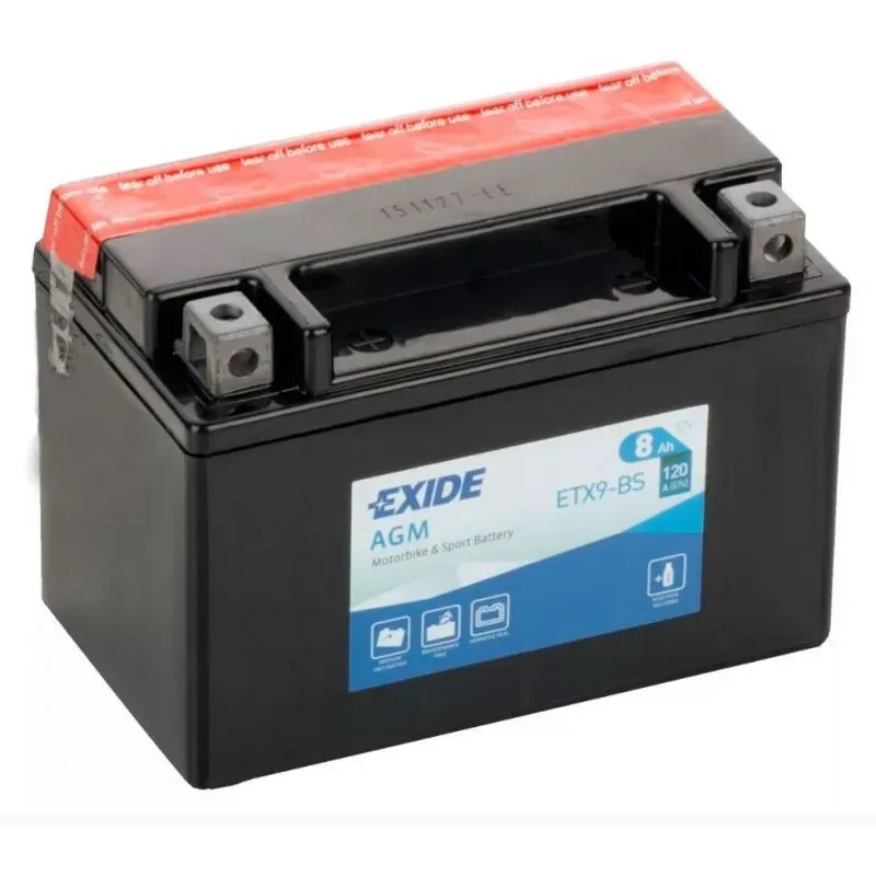 BATERIA EXIDE ETX9-BS BATERIA EXIDE ETX9-BS