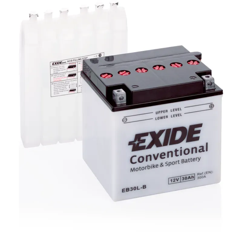 EB30L-B EXIDE 12V 30Ah 300CCA 165x130x175