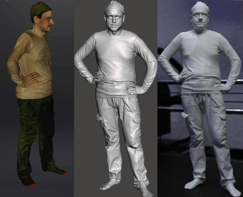 3D-Scan - Einzelperson