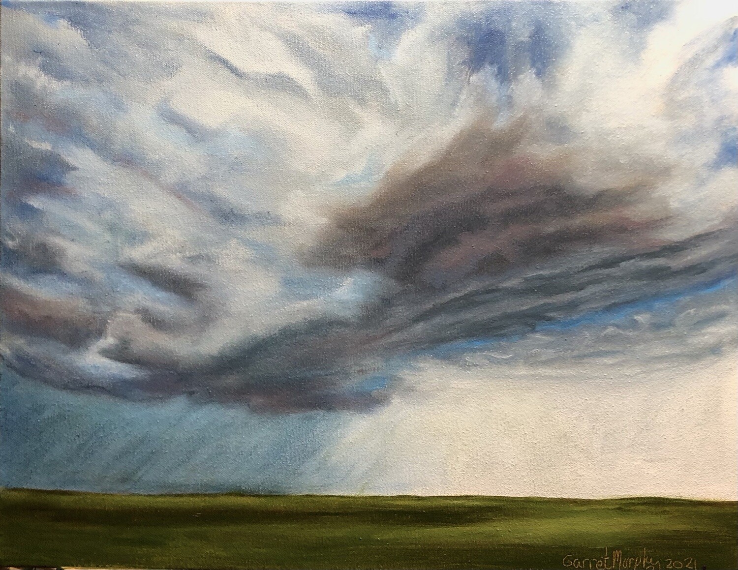 “Droplet” oil on canvas 18X14 inches