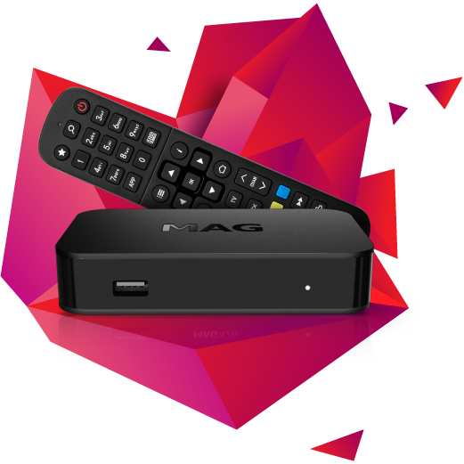 MAG420/420w1 UHD set-top box with 4K support
