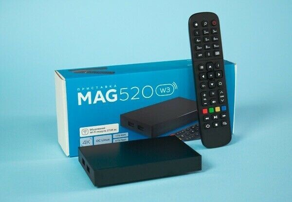 MAG520W3 UHD set-top box with 4K support