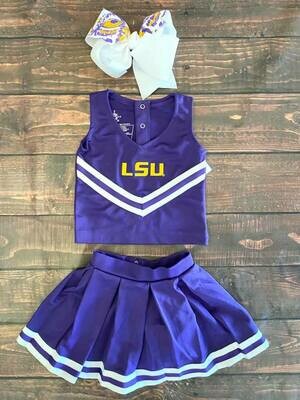 LSU Cheer Uniform