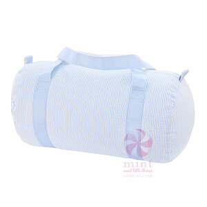 Medium Seersucker Duffel