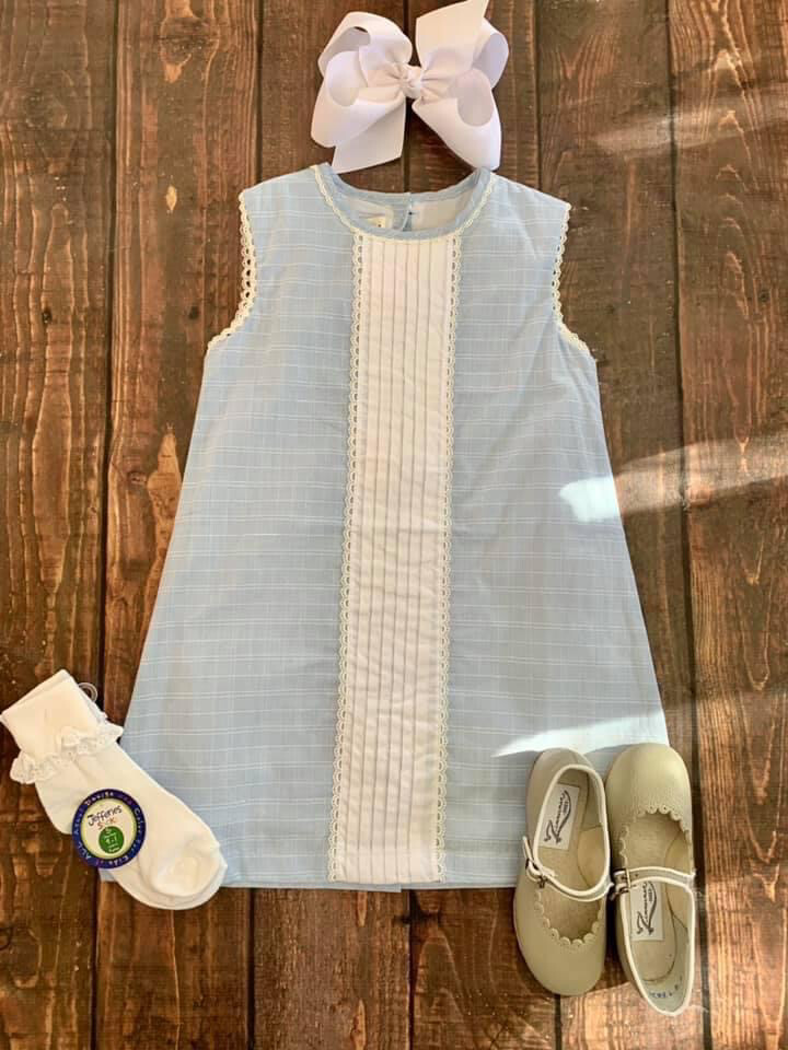 Trinity Blue Stripe Dress