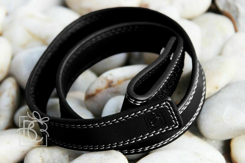 Single Leather Belt VELCRO