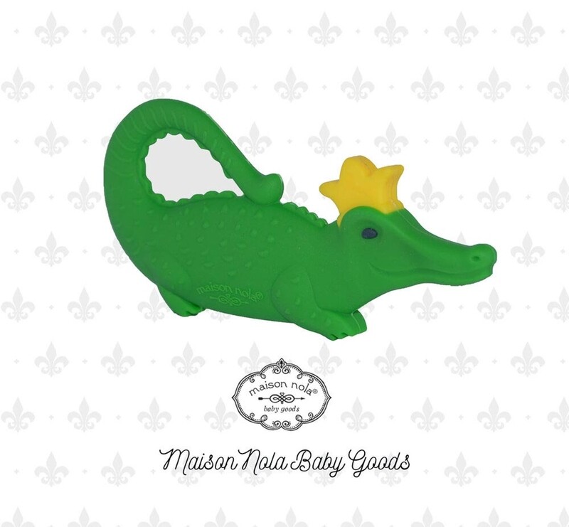 Green Gator Teether
