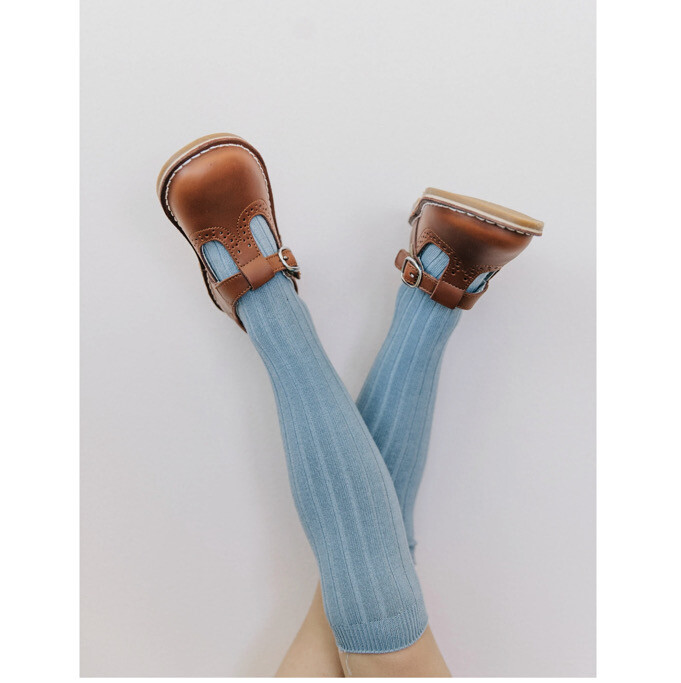 Frances T-Strap 526 cognac