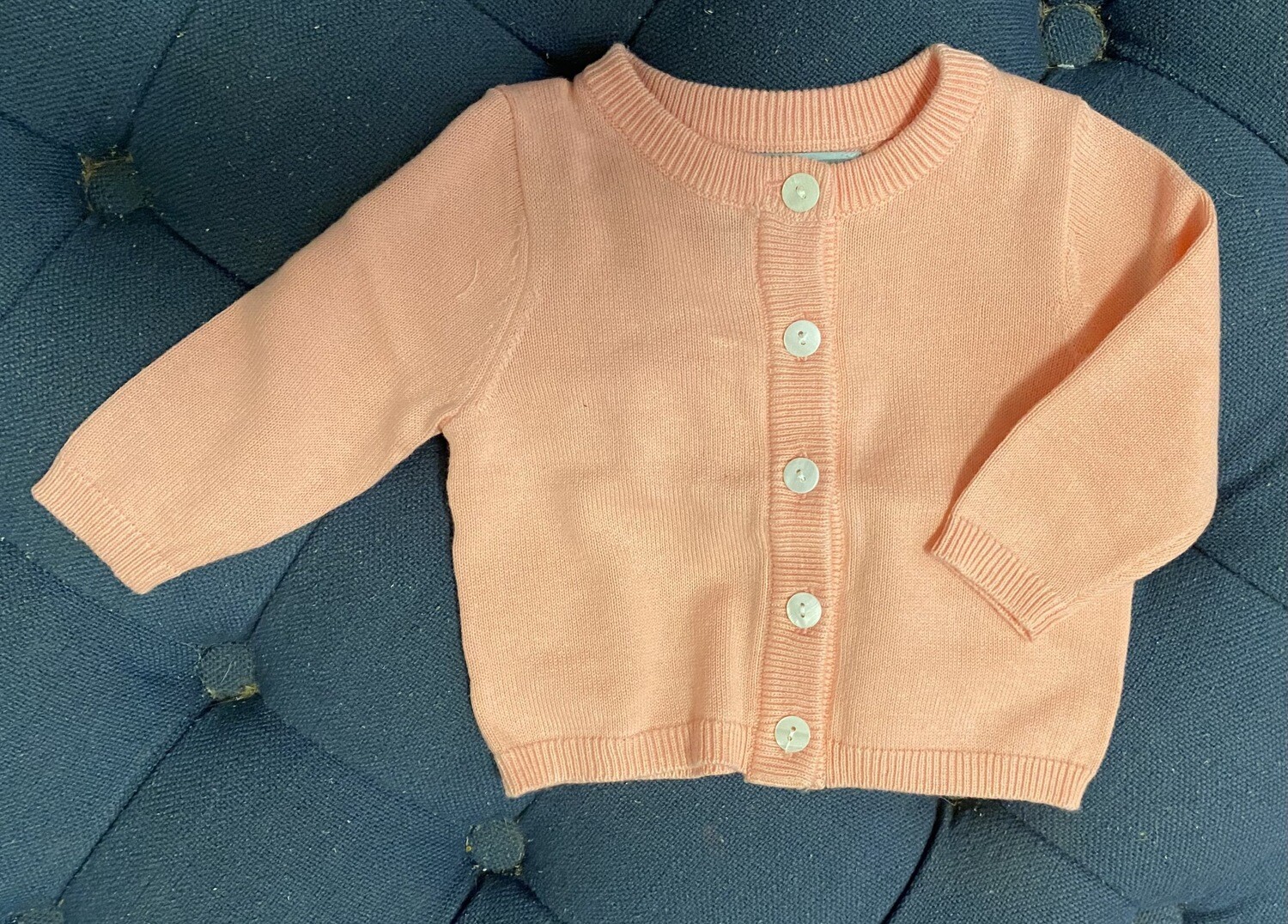 Knit Cardigan- Pink