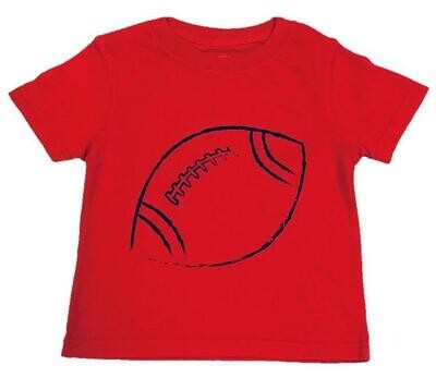 Red Football Tshirt
