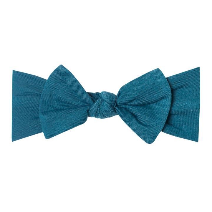 Steel Knit Headband Bow