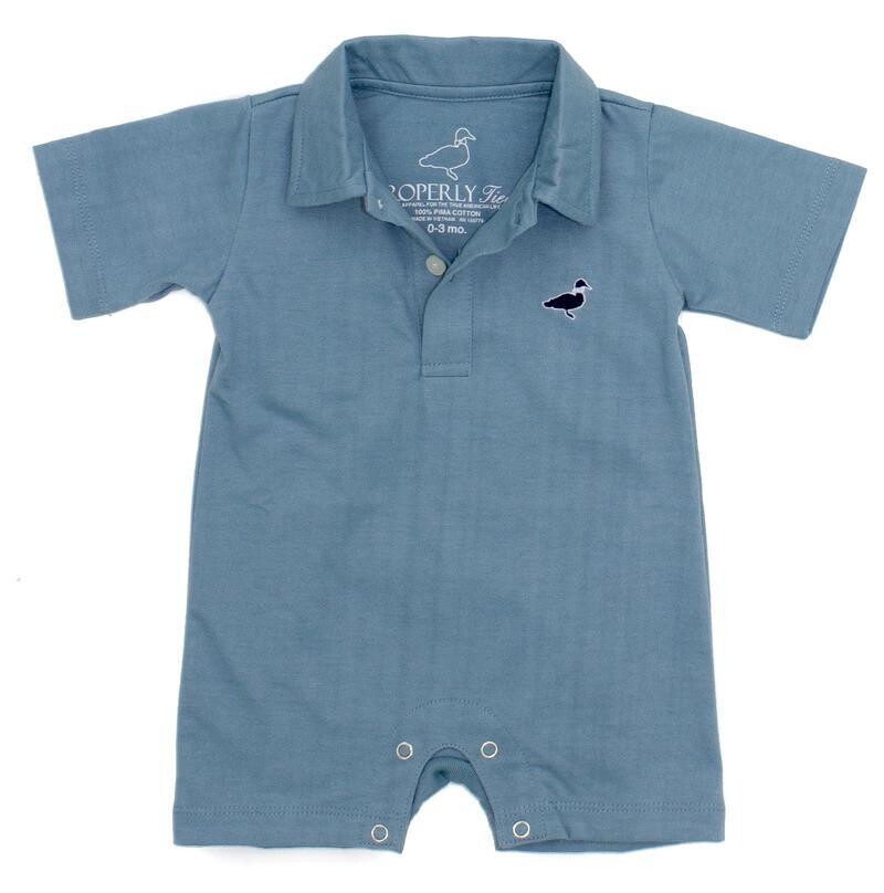LD Louis Polo Shortall - Steel Blue