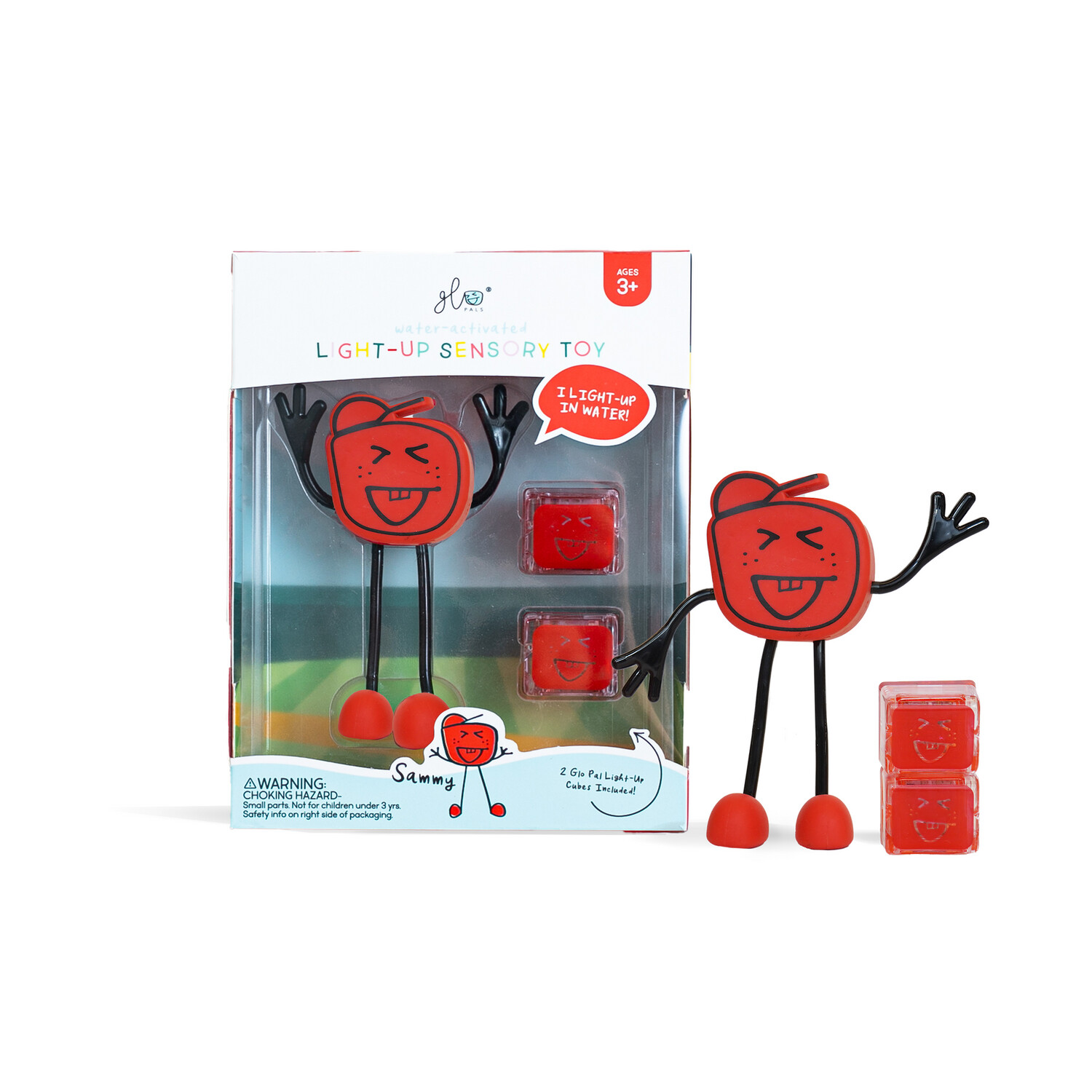 SAMMY-THE RED GLO PAL