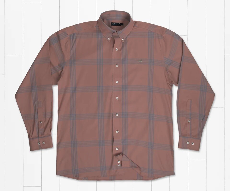 Trussville Windowpane Dress Shirt