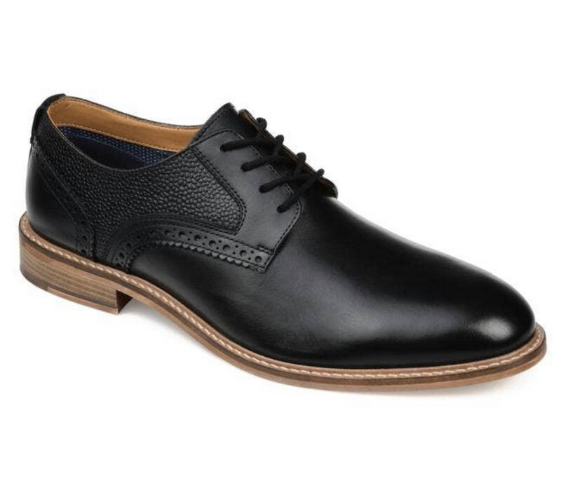Clayton Plain Toe Brogue Derby