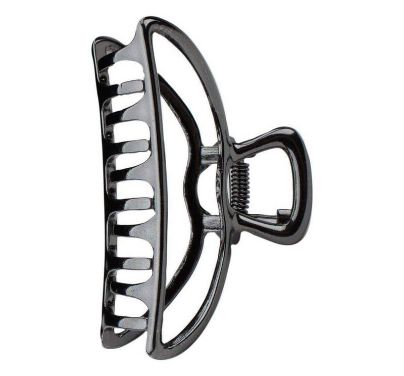 open shape claw clip- hermatite