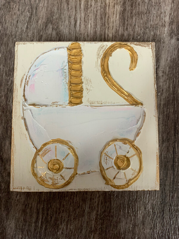 6x6 Carriage Wood Block